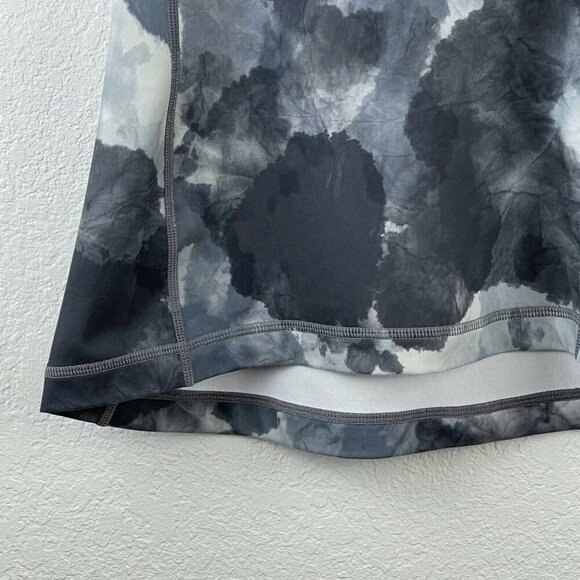 Lululemon Tank Top Women's Sz 4 Scoop Neck Racerback Athletic Workout Gray/Black - Picture 7 of 11